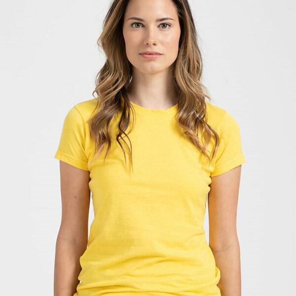 Women's Fine Jersey Slim Fit T-Shirt Thumbnail