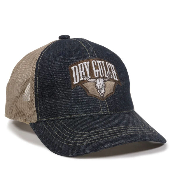 Heavy Washed Denim Mesh Back Thumbnail