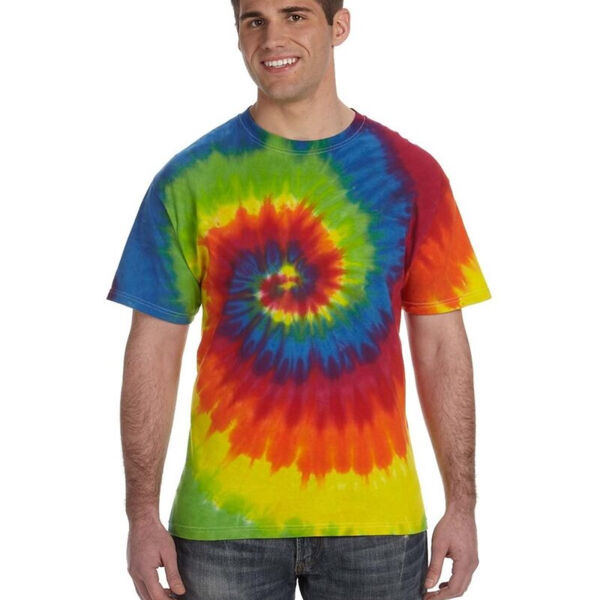 Unisex Multi-Color Tie-Dyed T-Shirt Thumbnail
