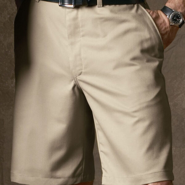 Men's Plain Front Shorts Thumbnail