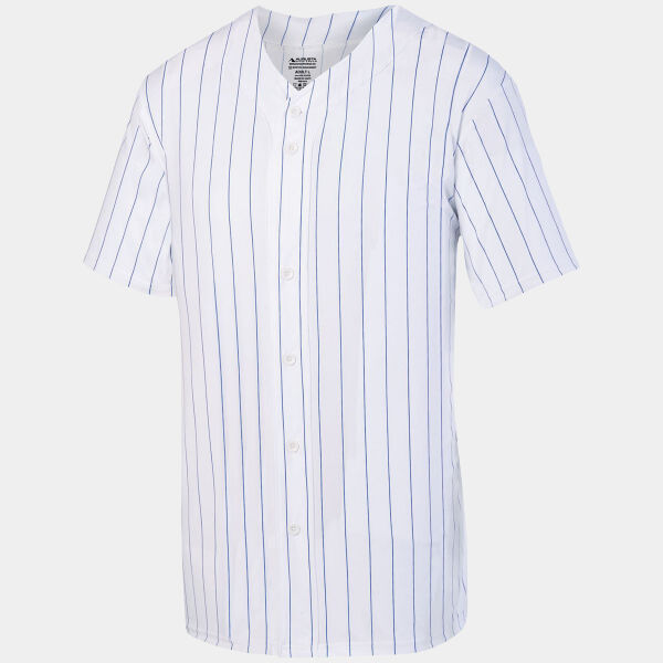 Pinstripe Full-Button Jersey Thumbnail