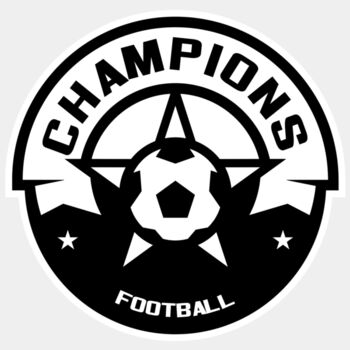 Champions Football logo template Thumbnail