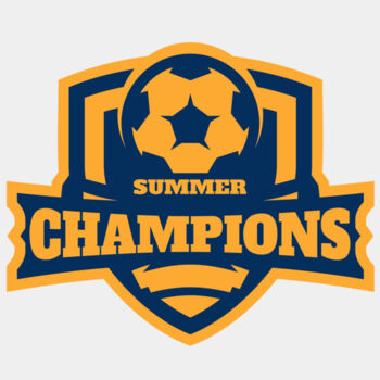 Champions Summer Soccer logo template Thumbnail