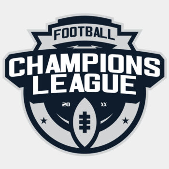 Champions League Football logo template Thumbnail