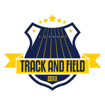 Track & Field Team Logo 06 Thumbnail