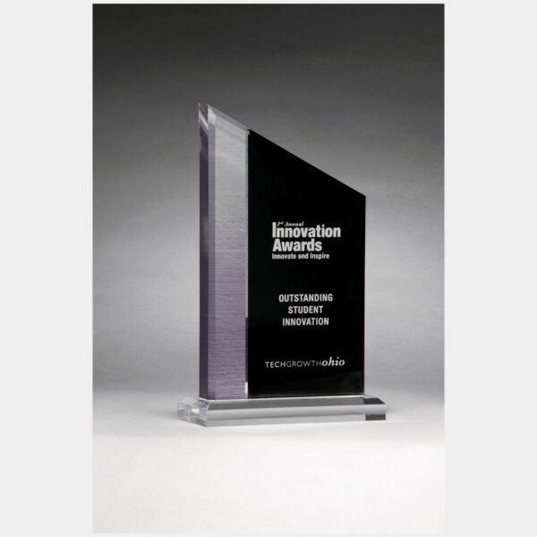 6" x 10" Digitally Printed Accent on Upright Acrylic with Base Thumbnail
