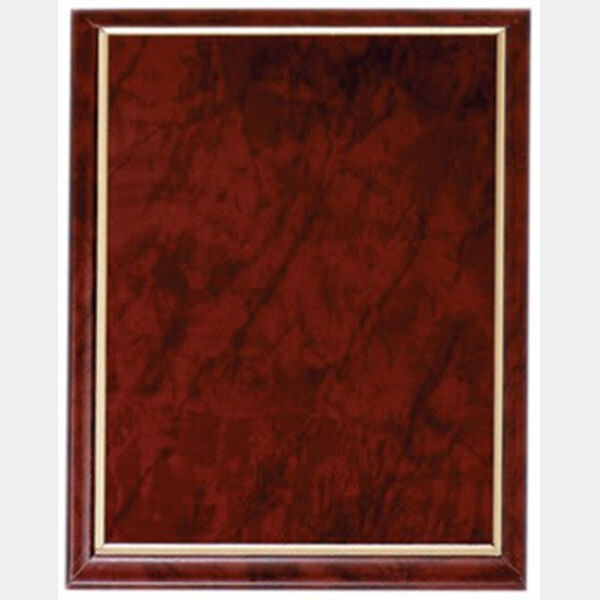 7" x 9" Ruby Marble Finish Plaque with Cove Edge Thumbnail