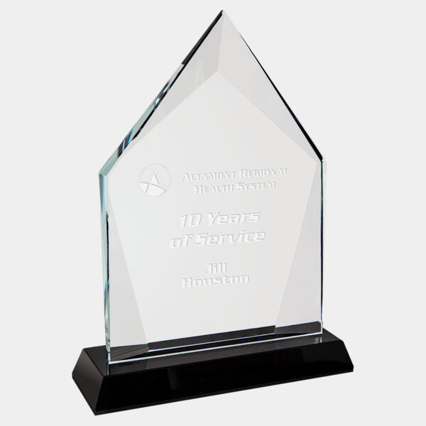 7 3/4" Diamond Halo Glass with Base Thumbnail