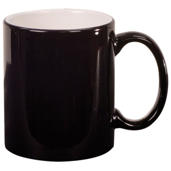 11 oz. Ceramic Round LazerMug Thumbnail