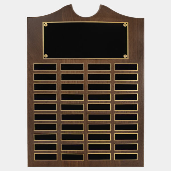 14" x 20" American Roster Plaque w/ 40 Plates Thumbnail
