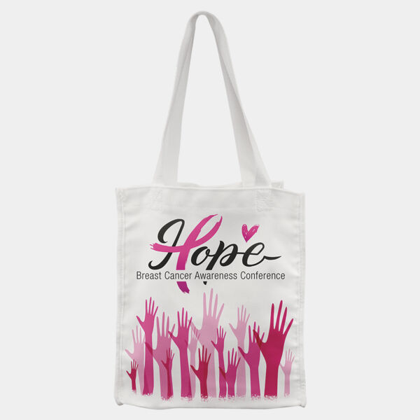 10" x 12" Canvas Gift Bag with 5 1/2" Gusset Thumbnail