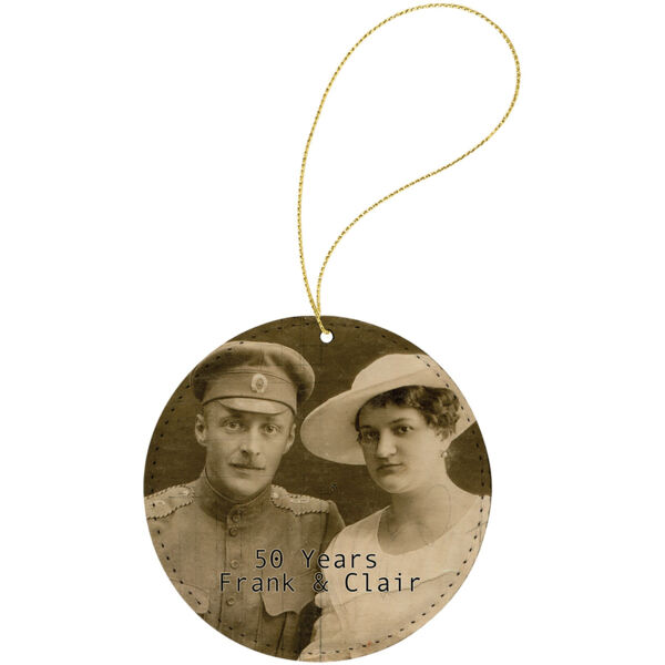 Subli-Tru Round Ornament with String Thumbnail