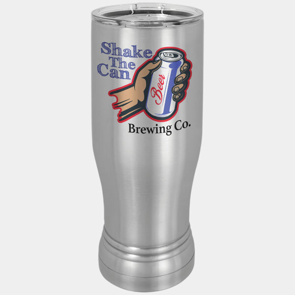 Sublimatable 14 oz. Polar Camel Pilsner with Lid Thumbnail