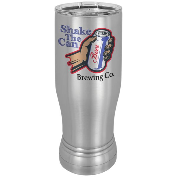 Sublimatable 14 oz. Polar Camel Pilsner with Lid Thumbnail