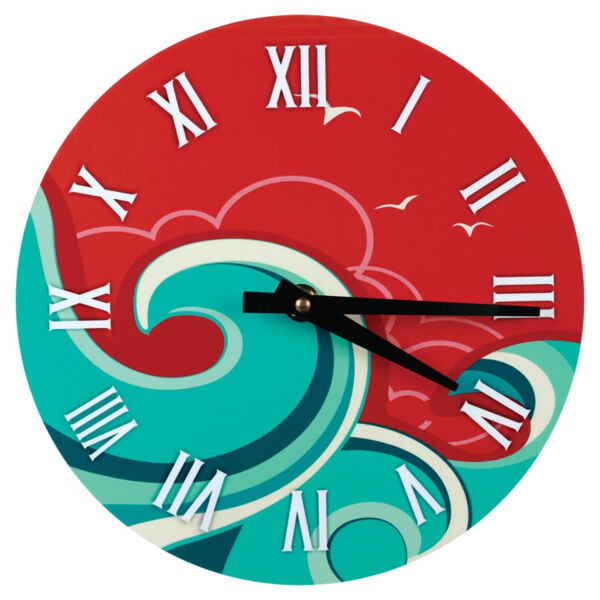 8.125" Unisub Sublimatable Round Clock Kit Thumbnail