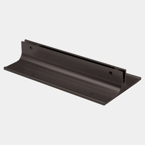 5", Kota Pro Aluminum Corridor Bracket, Fits 1/8" Thick Plastic Insert Thumbnail