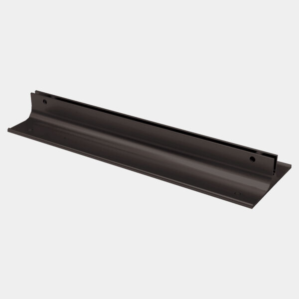 8", Kota Pro Aluminum Corridor Bracket, Fits 1/8" Thick Plastic Insert Thumbnail