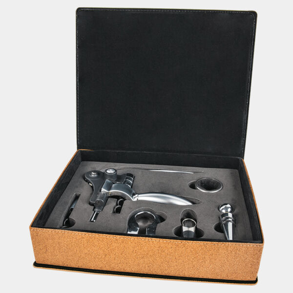 Cork 5-Piece Wine Tool Set Thumbnail