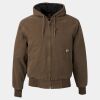Men's Tall Cheyenne Boulder Cloth™ Hooded Jacket with Tricot Quilt Lining Thumbnail