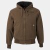 Men's Tall Cheyenne Boulder Cloth™ Hooded Jacket with Tricot Quilt Lining Thumbnail
