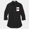 Women's 3/4 Sleeve Carefree Poplin Shirt Thumbnail
